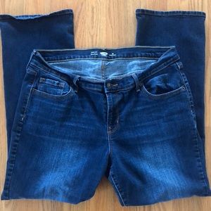 Old Navy Women's Boot Cut Jeans - Dark Blue